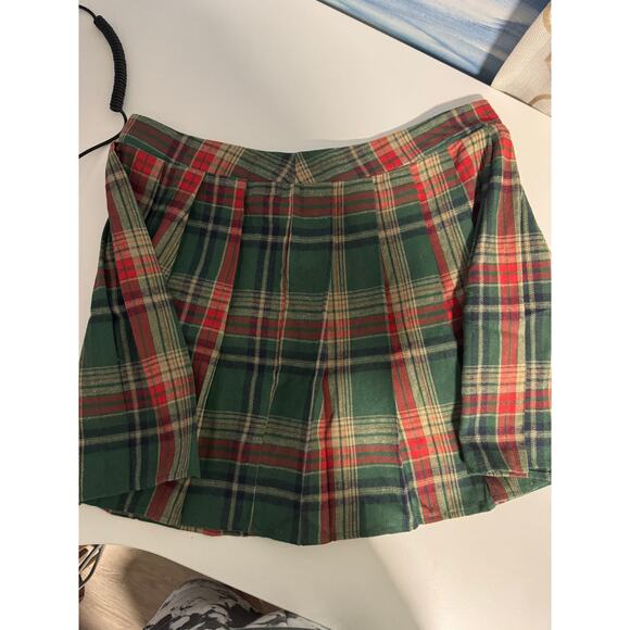 SHEIN Celure Plus Tartan Plaid Skirt - 1X - Picture 3 of 4